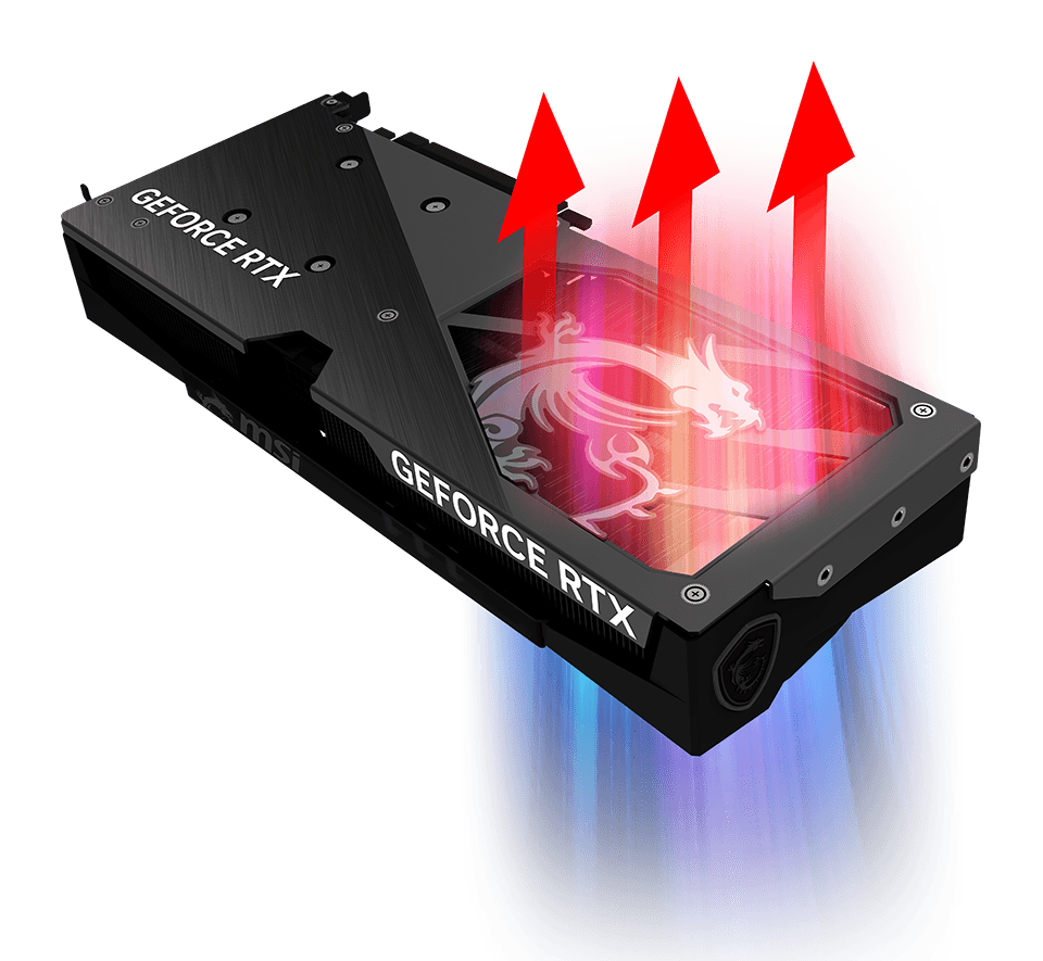 MSI GeForce RTX 5060 8G GAMING TRIO OC Graphics Card