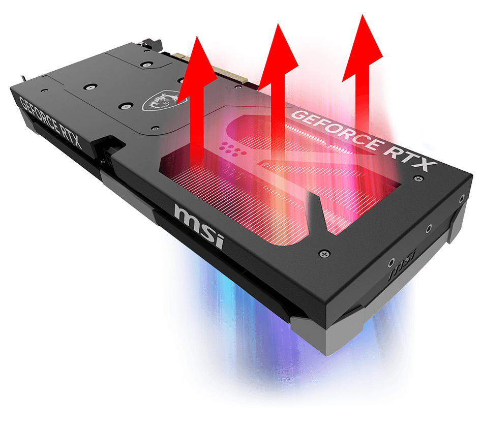 MSI GeForce RTX 5060 8G VENTUS 3X OC Graphics Card