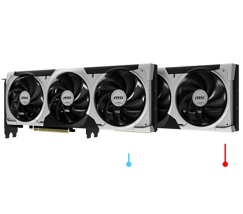 MSI GeForce RTX 5060 8G VENTUS 3X OC Graphics Card
