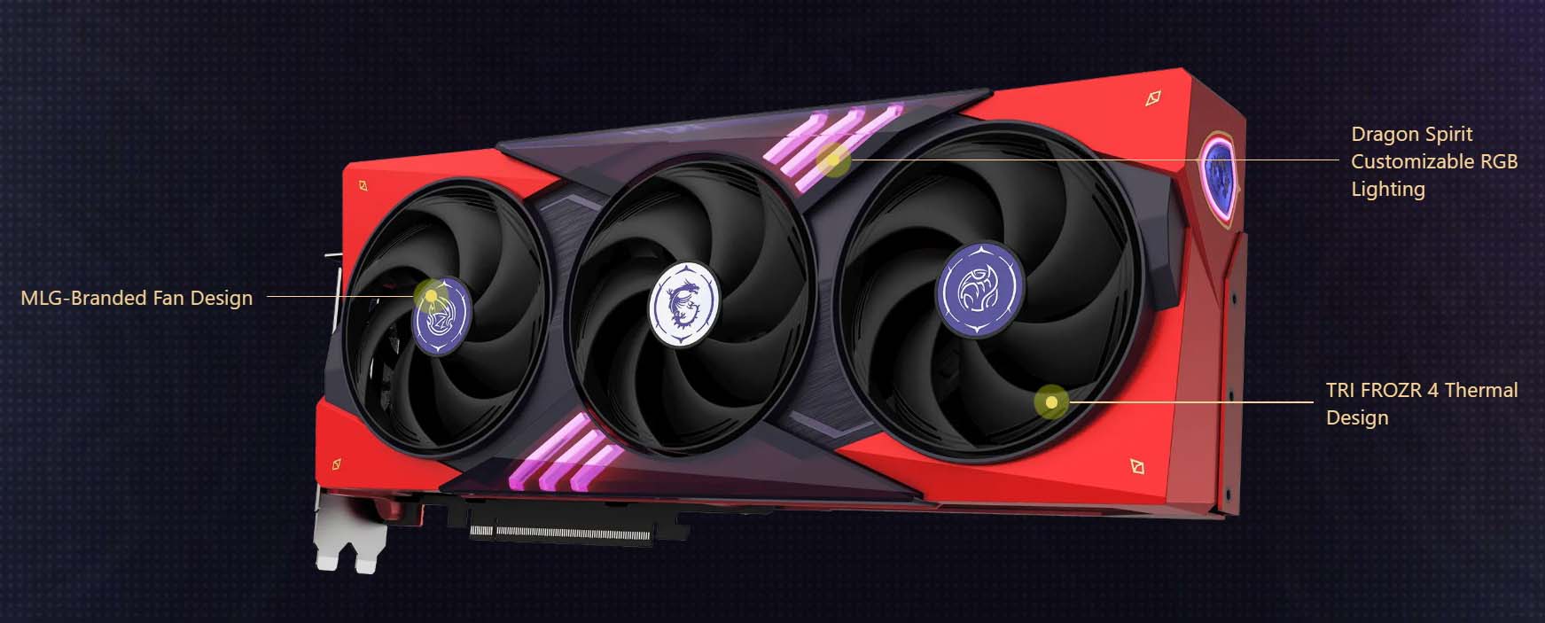 MSI MLG Edition GeForce RTX 5070 Ti Graphics Card