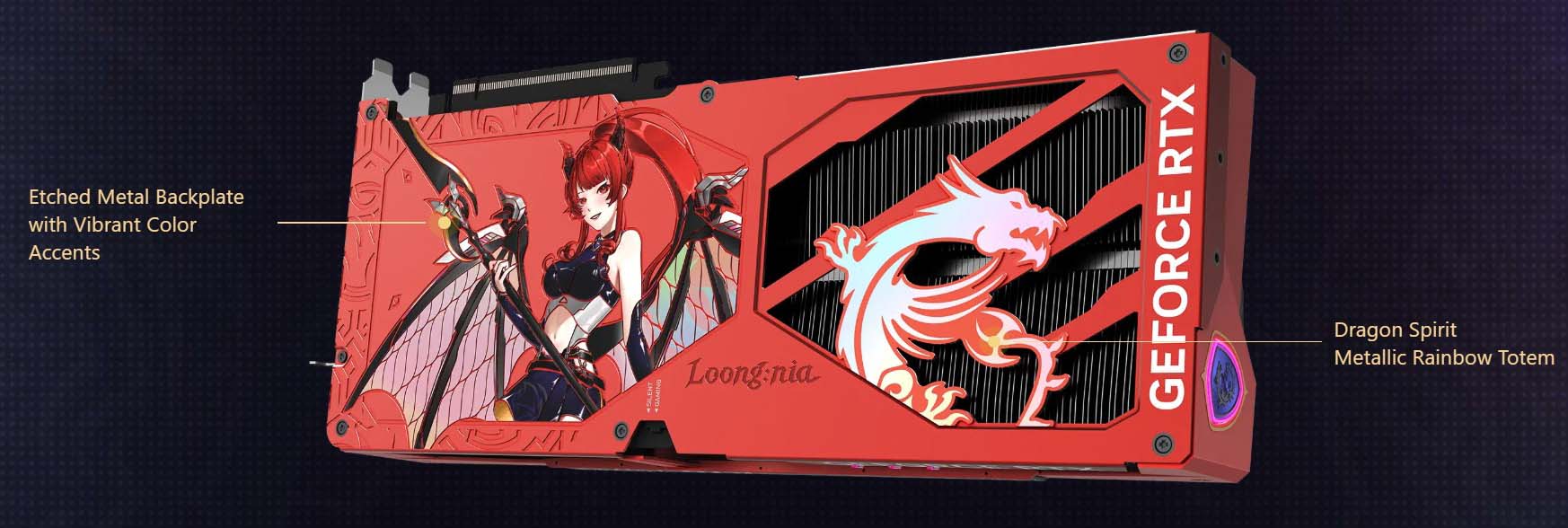 MSI MLG Edition GeForce RTX 5070 Ti Graphics Card