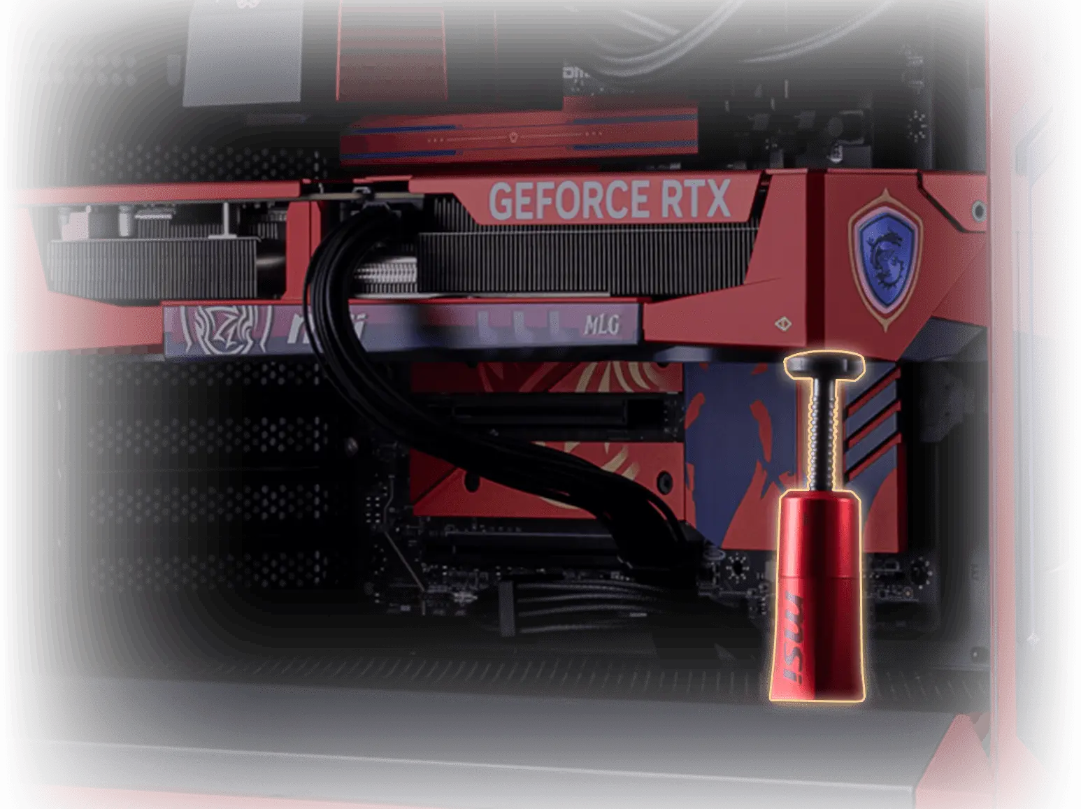 MSI MLG Edition GeForce RTX 5070 Ti Graphics Card