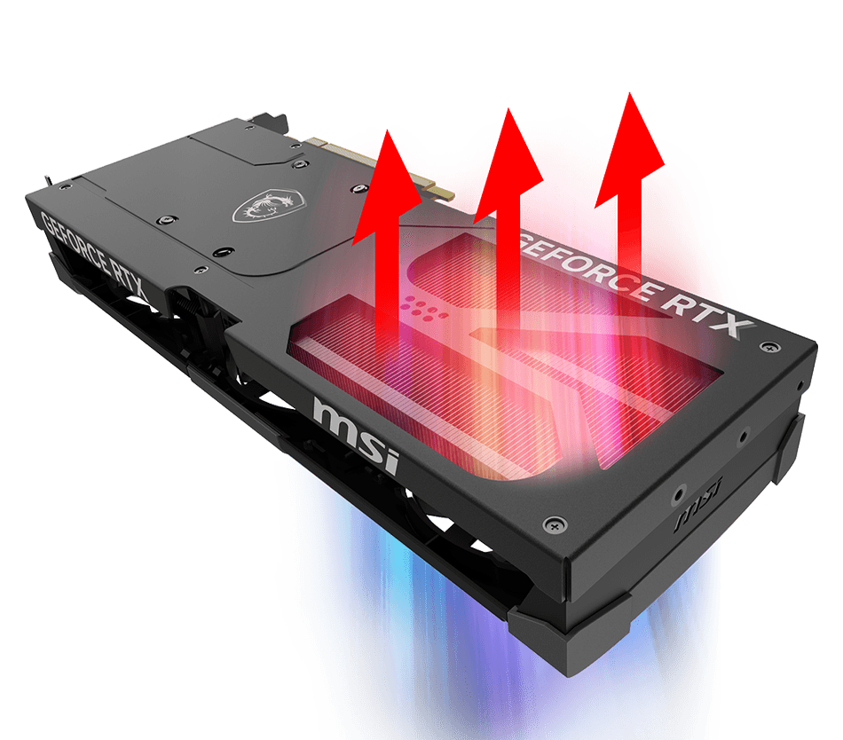 MSI GeForce RTX™ 5070 Ti 16G VENTUS 3X OC BLACK Graphics Card