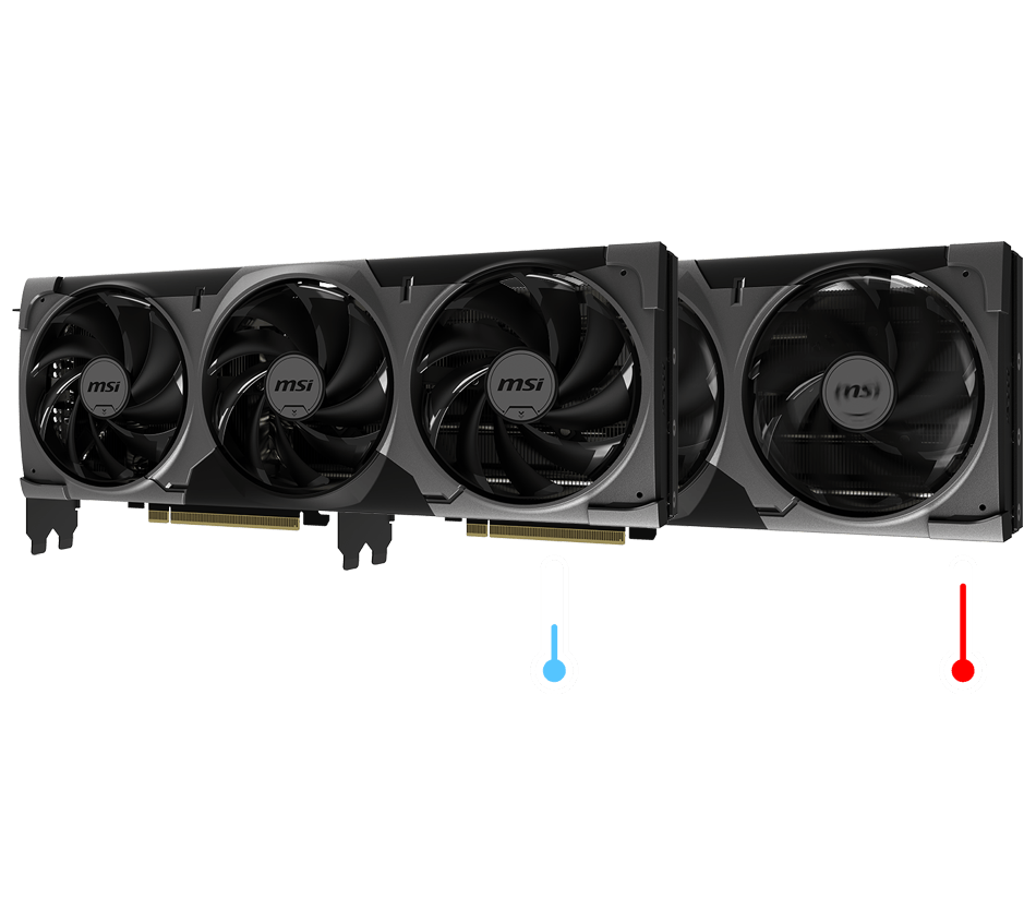 MSI GeForce RTX™ 5070 Ti 16G VENTUS 3X OC BLACK Graphics Card
