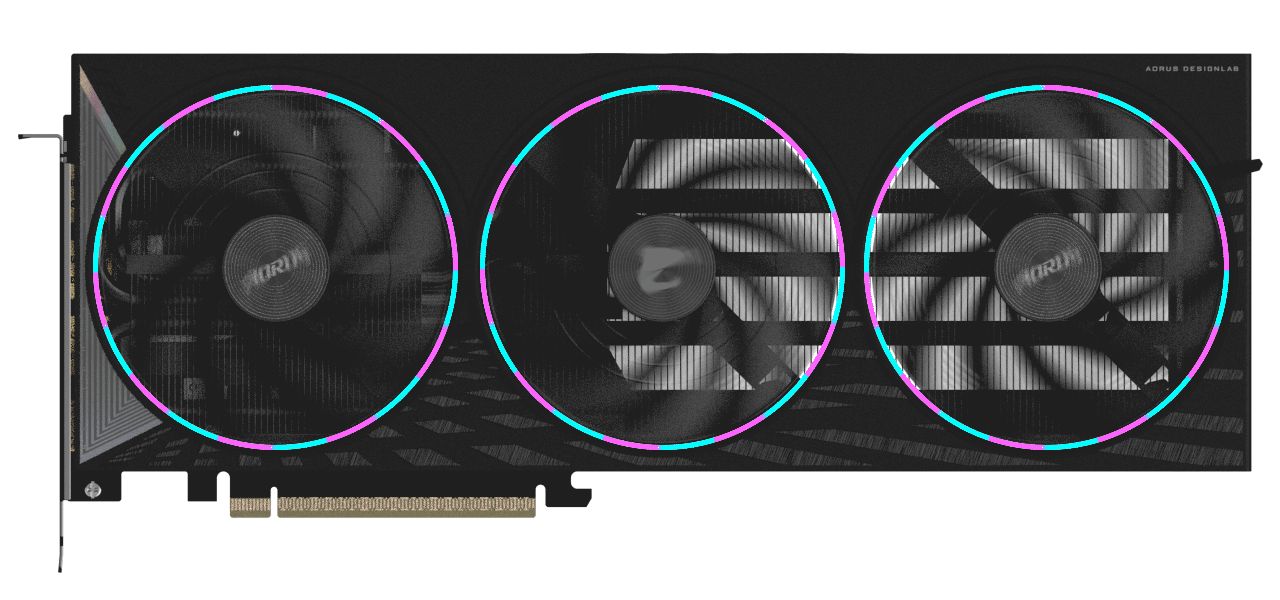GIGABYTE AORUS GeForce RTX 5060 ELITE 8G Graphics Card
