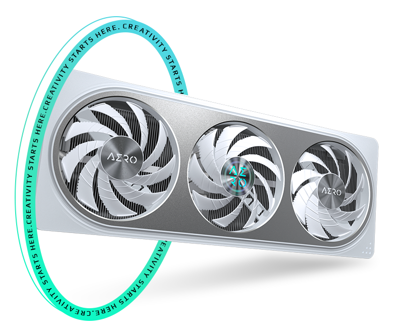 GIGABYTE GeForce RTX 5060 AERO OC 8G Graphics Card