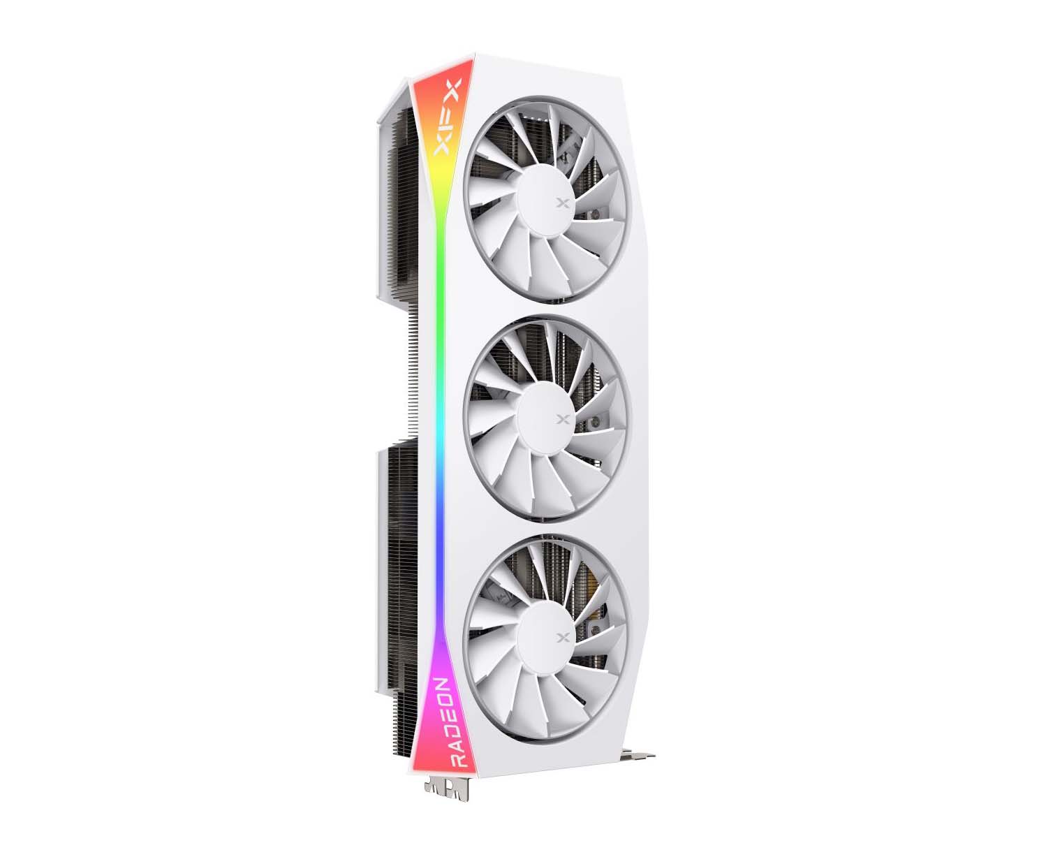 XFX Mercury AMD Radeon RX 9070XT OC White Magnetic Air Edition with RGB Graphics Card