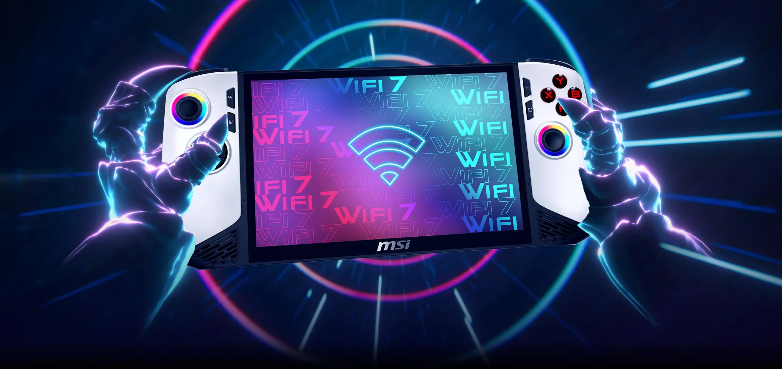 Claw 8 AI+ Polar Tempest Edition A2VM Handheld Gaming Console