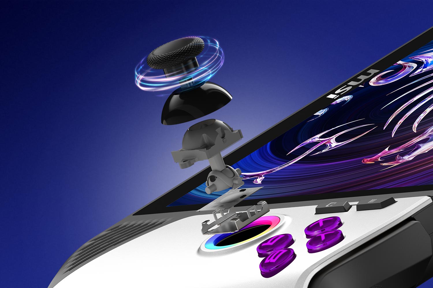 Claw 8 AI+ Polar Tempest Edition A2VM Handheld Gaming Console