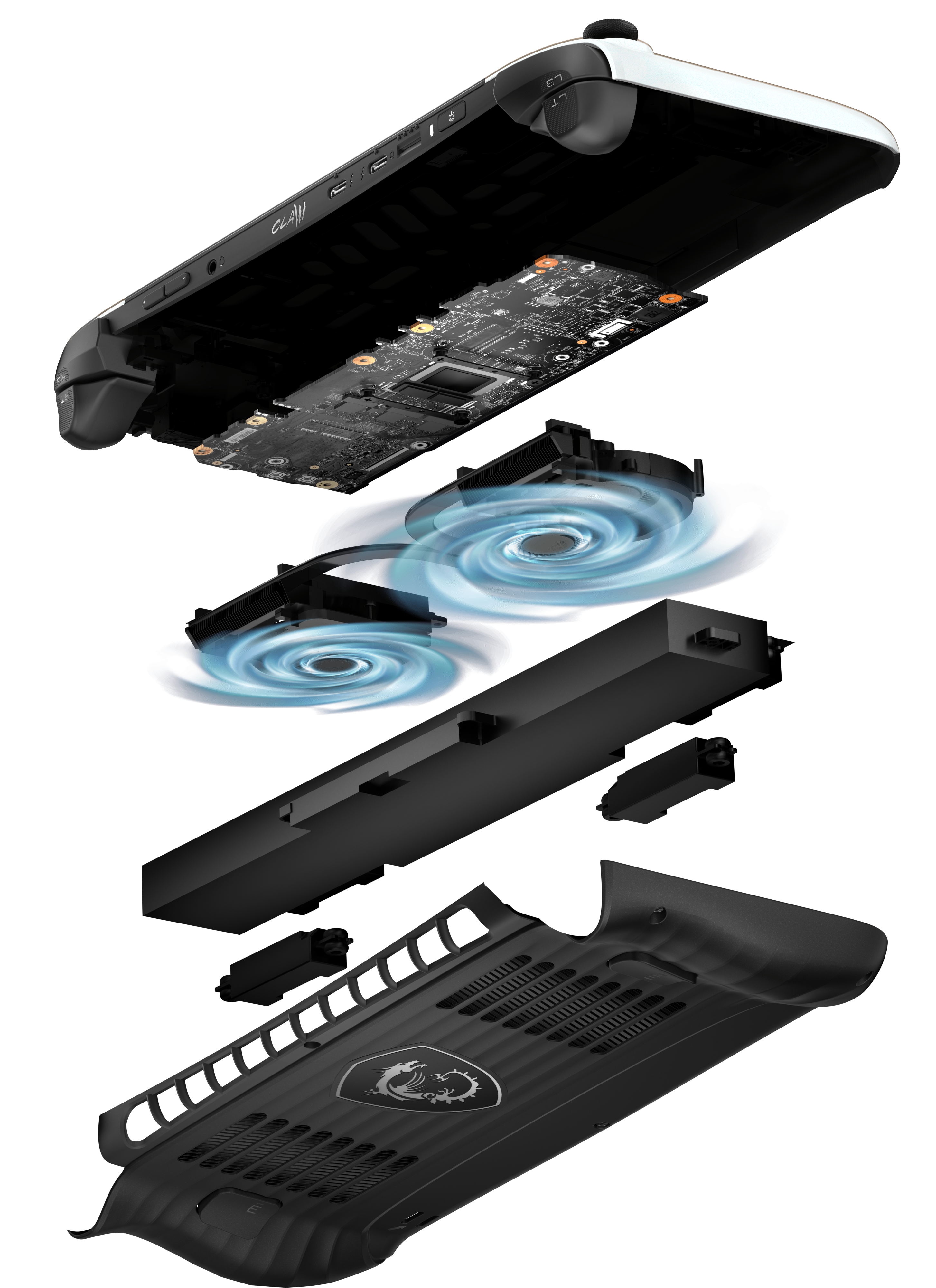 Claw 8 AI+ Polar Tempest Edition A2VM Handheld Gaming Console