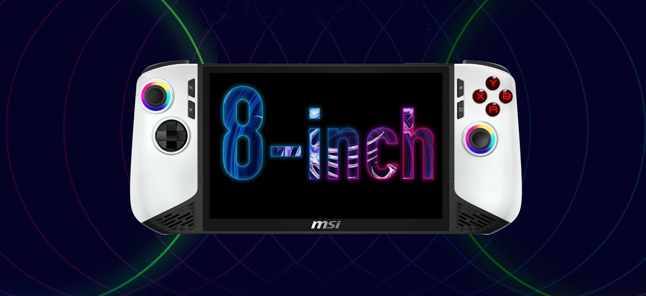 Claw 8 AI+ Polar Tempest Edition A2VM Handheld Gaming Console