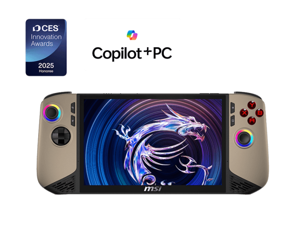 MSI Claw 8 AI+ Handheld Gaming Console
