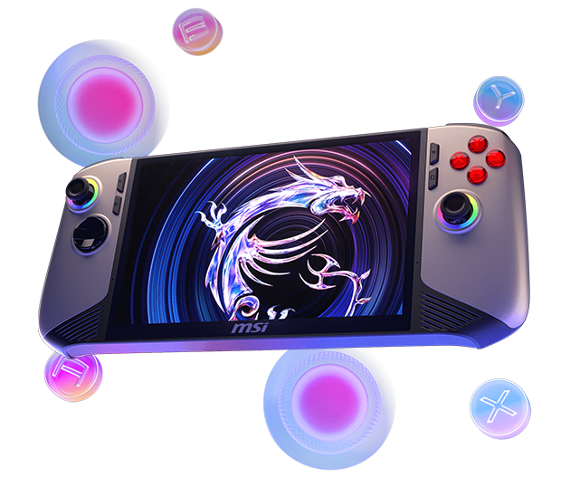 MSI Claw 8 AI+ Handheld Gaming Console