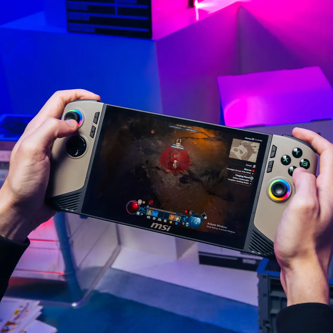 MSI Claw 8 AI+ Handheld Gaming Console