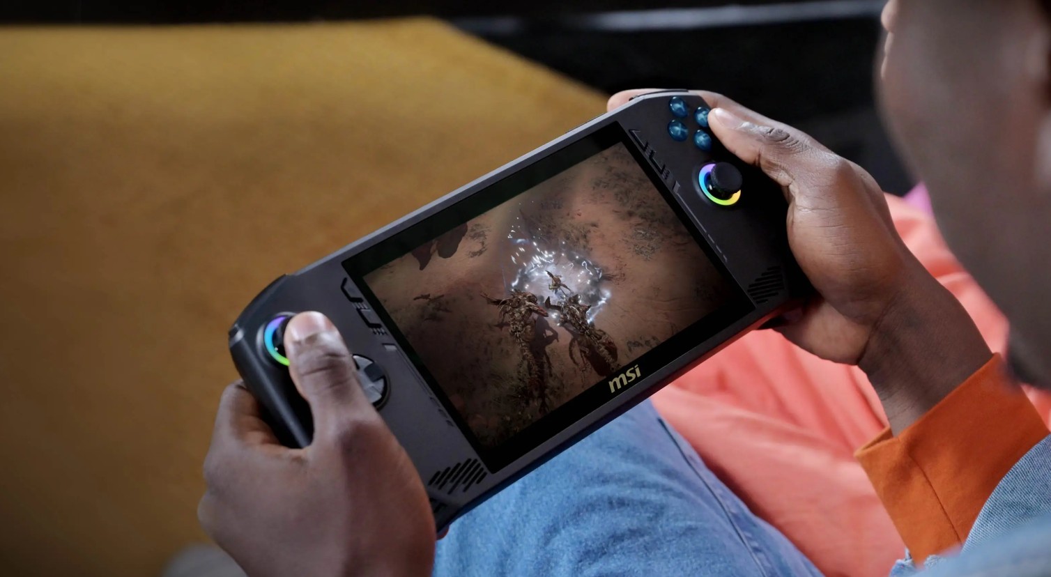 MSI Claw 7 AI+ Handheld Gaming Console