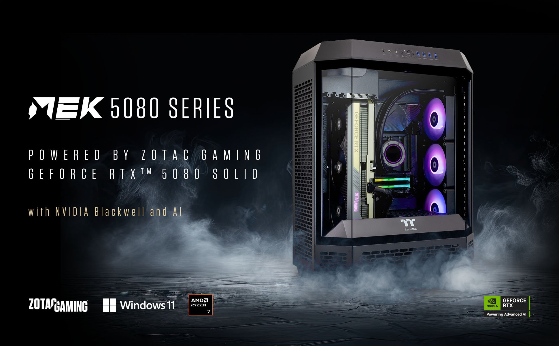 ZOTAC Gaming MEK AI-Enhanced Gaming PC