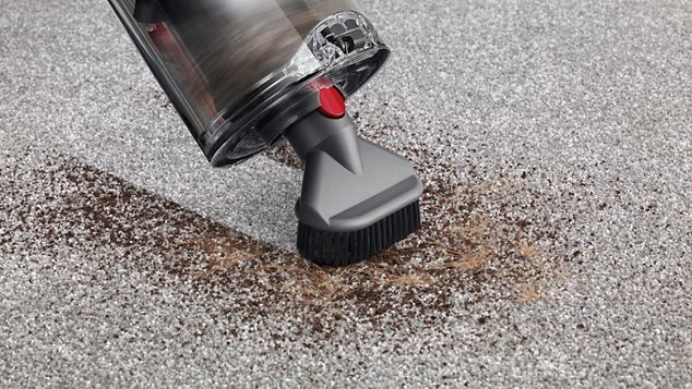 Stubborn dirt brush