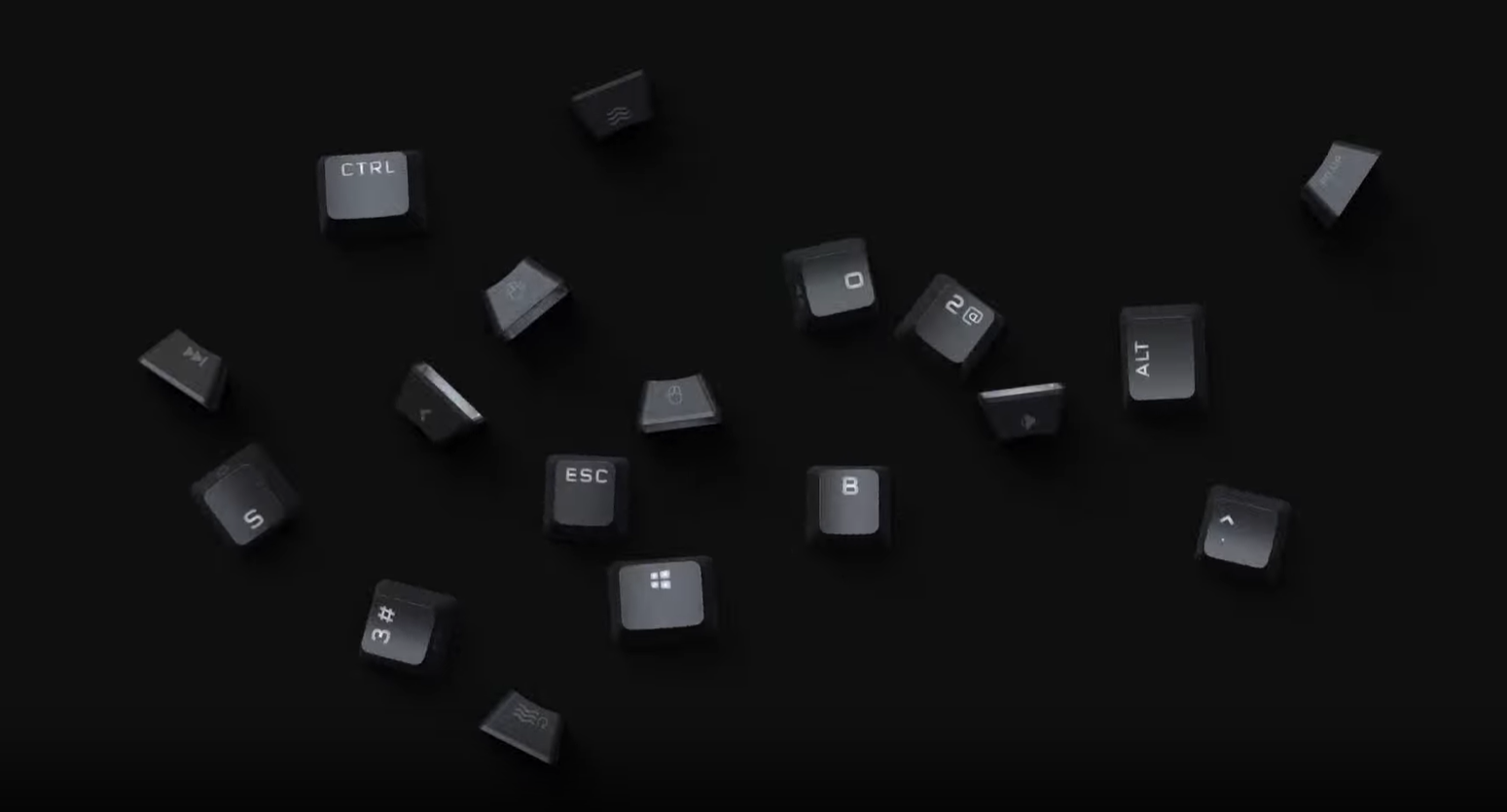 DURABLE POLYCARBONATE KEYCAPS