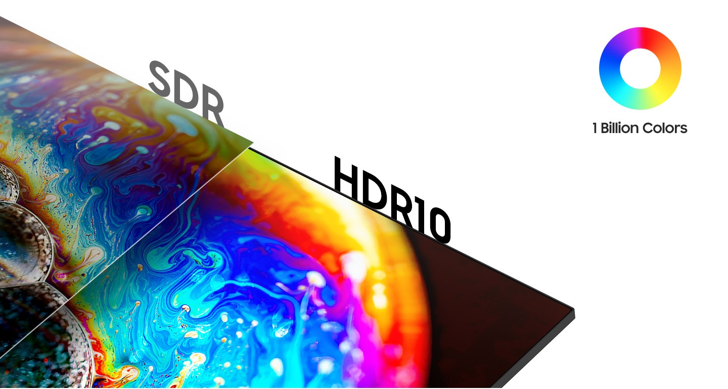 1 Billion Colors with HDR10