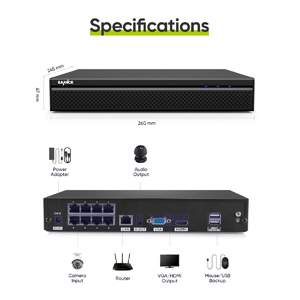 CCTV Security Camera System Network Video Recorder