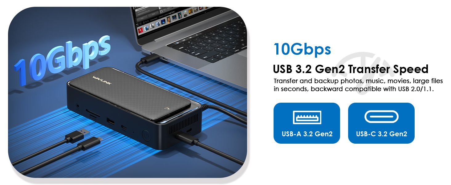 Triple Display Docking Station