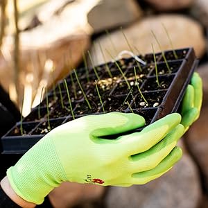 What we have improved on our G & F Micro Foam Gardening Gloves