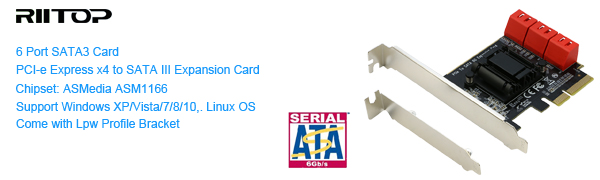 6 port sata card