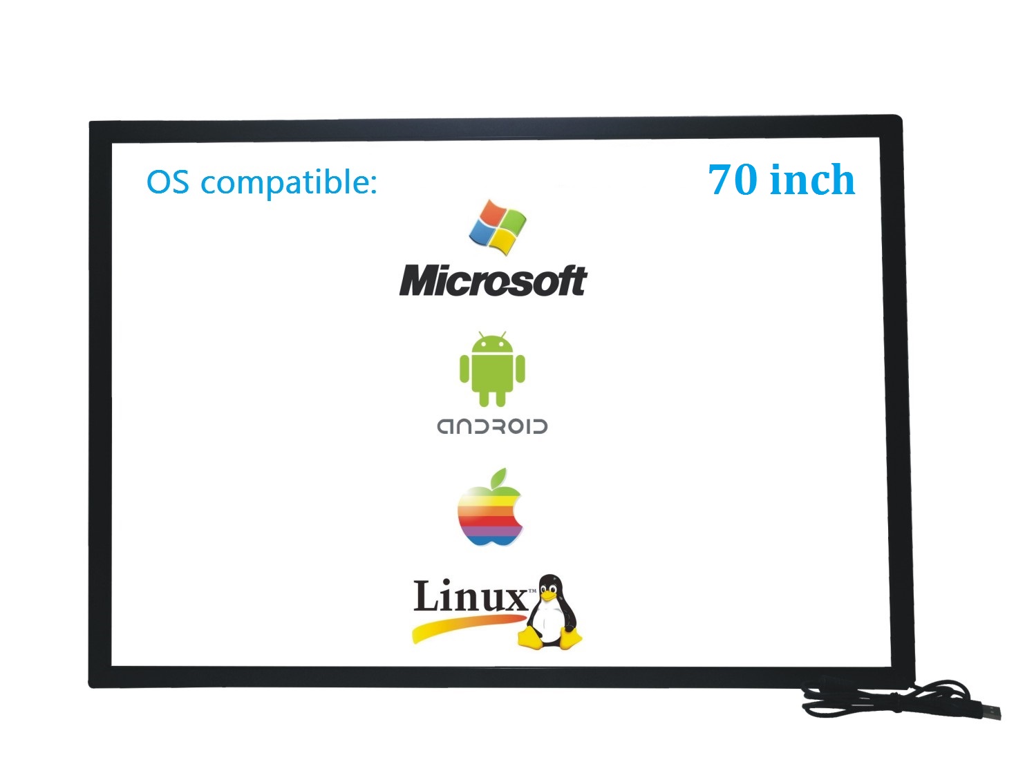70 inch IR touch frame