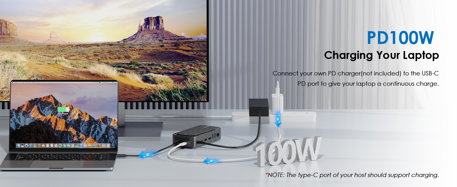 Triple Display Docking Station