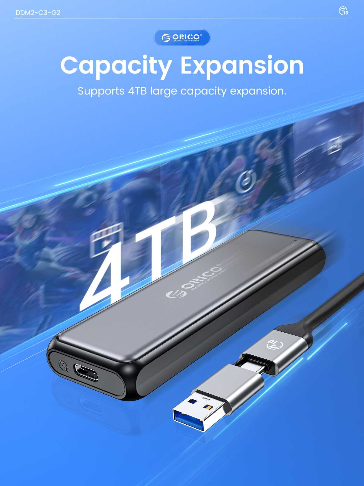 M.2 NVMe SSD Enclosure