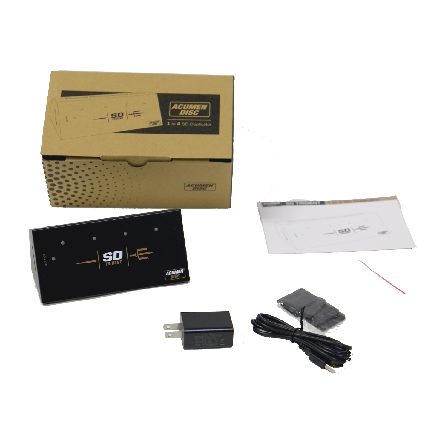 Acumen Disc SD Trident - 1 to 4 Secure Digital TF Duplicator