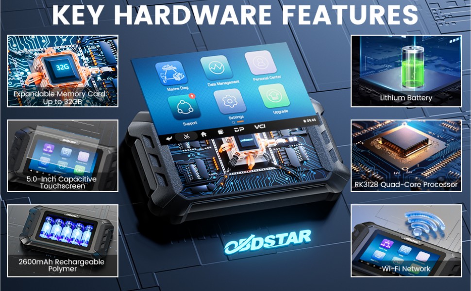OBDSTAR iScan YAMAHA Advantages: