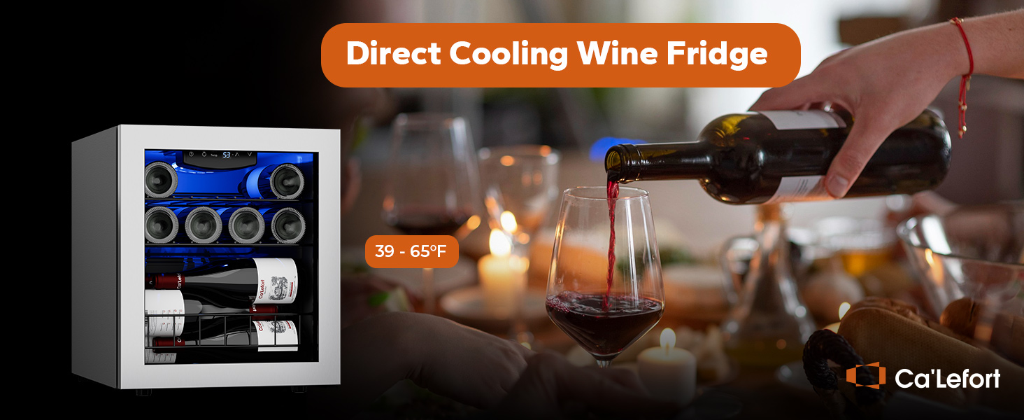 Direct Cooling Wine Fridge