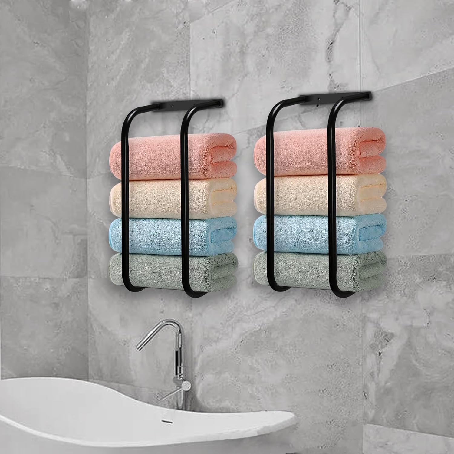 Towel Storage for Small Bathroom