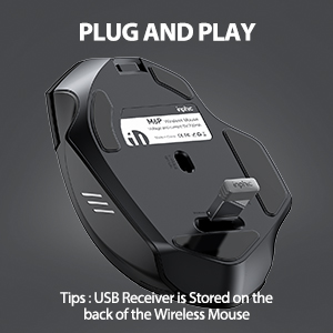 Tips: The unobtrusive nano receiver can stay plugged into a computer or bestowed on-board the