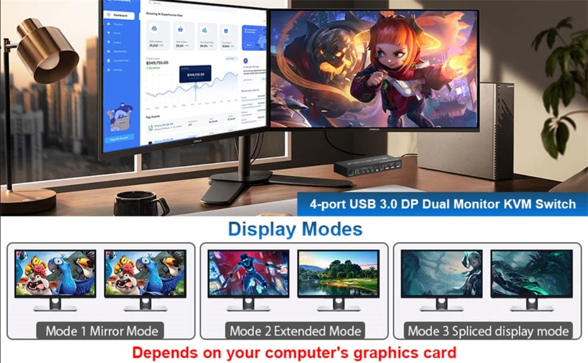Support 2 Switching Modes