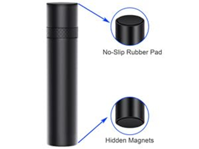 The magnets in the base of the gpu stand. There are non-slip washers on both sides of the gpu holder
