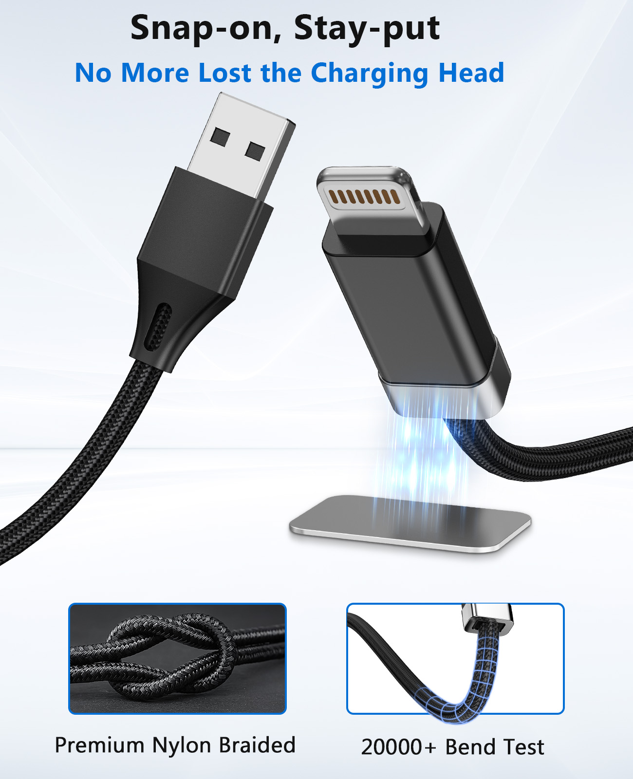 No More Lost the charging Head