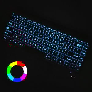 Blacklit Keyboard