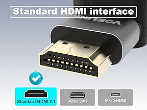 standard HDMI interface