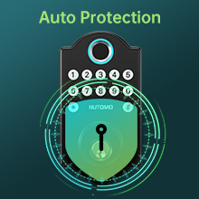 Automatic Locking Setting Auto-lock setting helps you never worry forget locking your door, espec