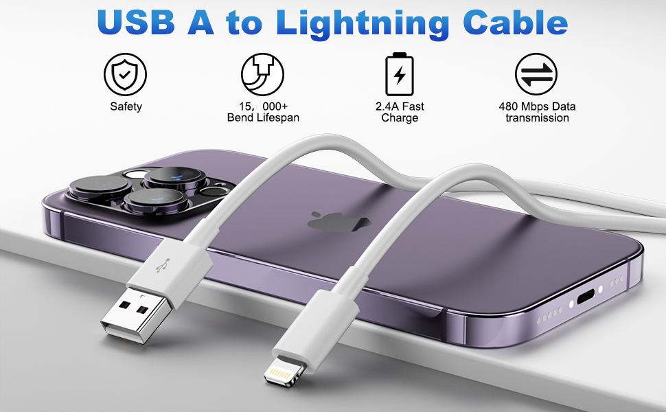High Quality iPhone Charger Cable, The Start of a Better Life - You Deserve It!
