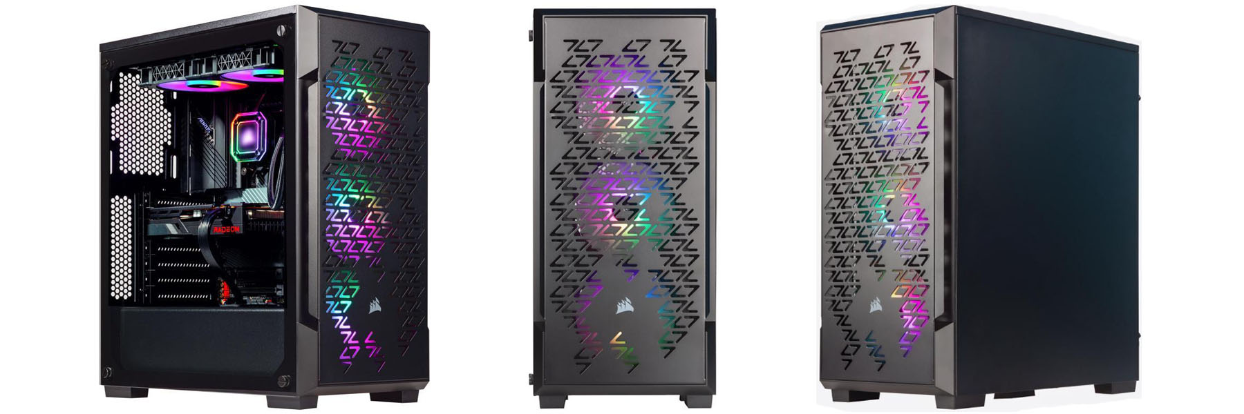 Velztorm Fenrix Prebuilt Gaming Desktop PC Liquid Cooled (Intel i9-12900K 16-Core, Radeon RX 6800 XT 16GB, 16GB DDR4, 2TB PCIe SSD + 2TB HDD, RGB Fans, 750W PSU, WiFi 6, BT 5.2, RJ-45, Win10P) 2 image for this item