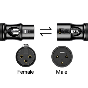 Balanced XLR Male to Female