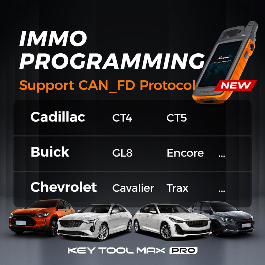 VVDI KEY TOOL MAX PRO Supported Car list