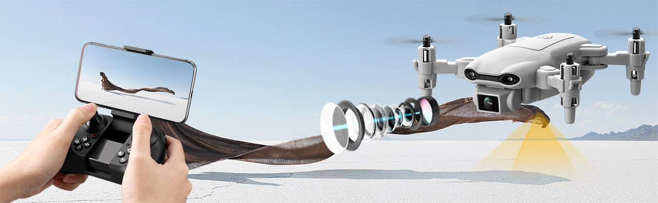 Foldable Mini Drone with 720P HD Camera