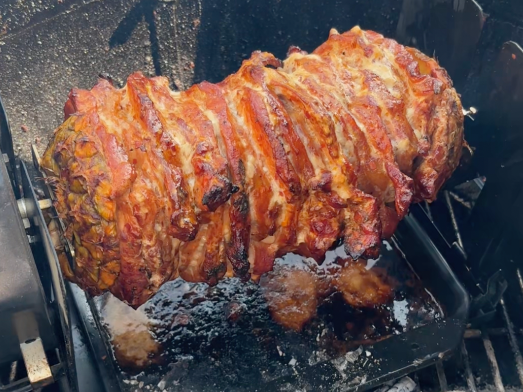 Chicken Shawarma on a Weber