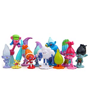 Troll Dolls Cake Toppers Toys
