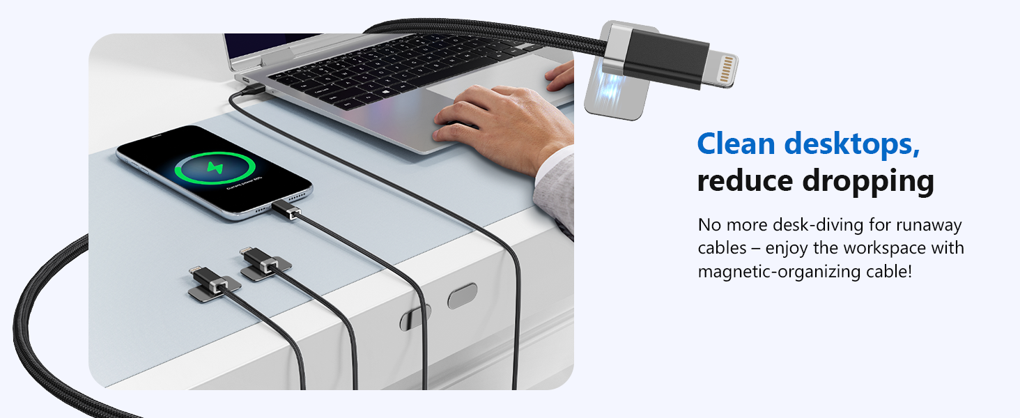Clean desktops, reduce dropping