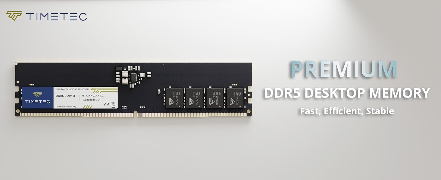 DDR5 UDIMM banner